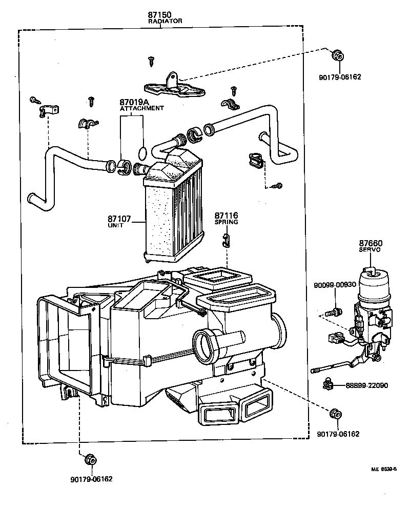  MARK 2 |  HEATING AIR CONDITIONING HEATER UNIT BLOWER