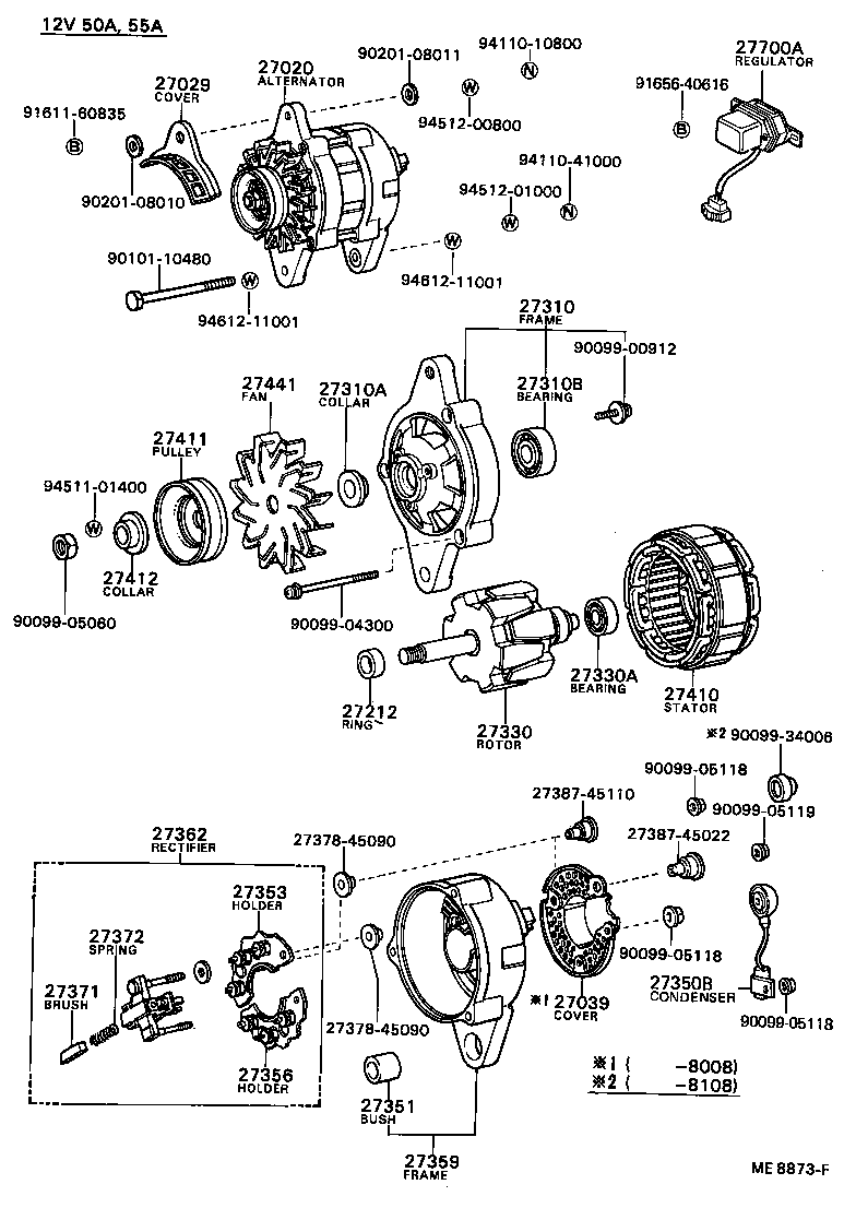  COROLLA |  ALTERNATOR