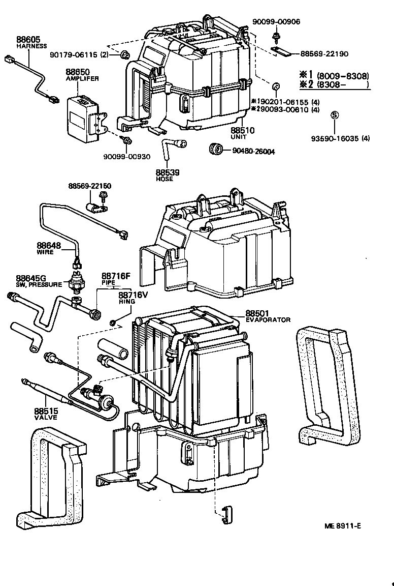  CHASER |  HEATING AIR CONDITIONING COOLER UNIT