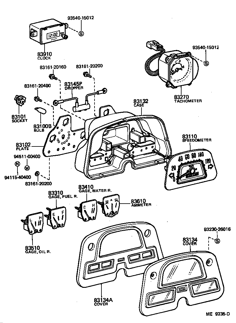  LAND CRUISER S T H T |  METER