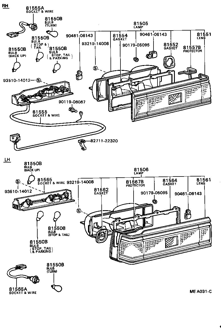  MARK 2 |  REAR COMBINATION LAMP