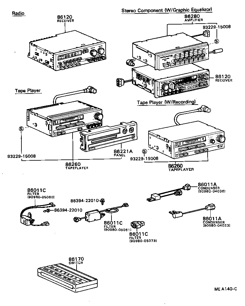  CHASER |  RADIO RECEIVER AMPLIFIER CONDENSER