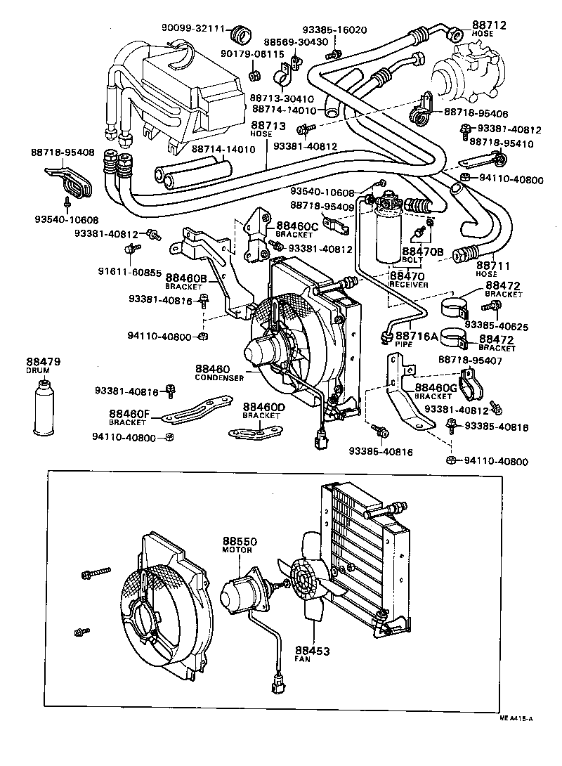  DYNA |  HEATING AIR CONDITIONING COOLER PIPING