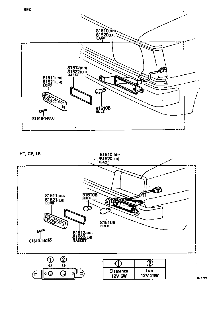  SPRINTER |  FRONT TURN SIGNAL LAMP