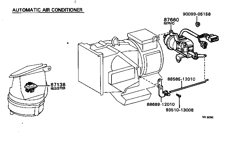  SPRINTER |  HEATING AIR CONDITIONING HEATER UNIT BLOWER