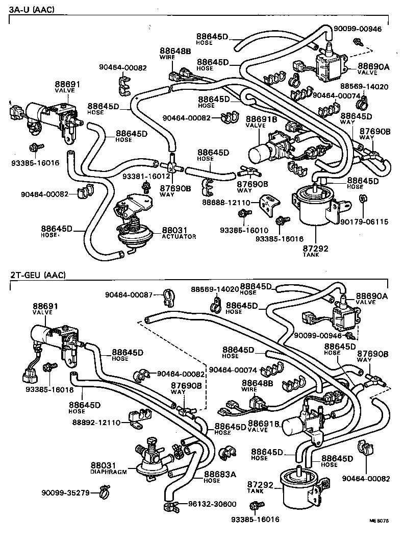  SPRINTER |  HEATING AIR CONDITIONING VACUUM PIPING