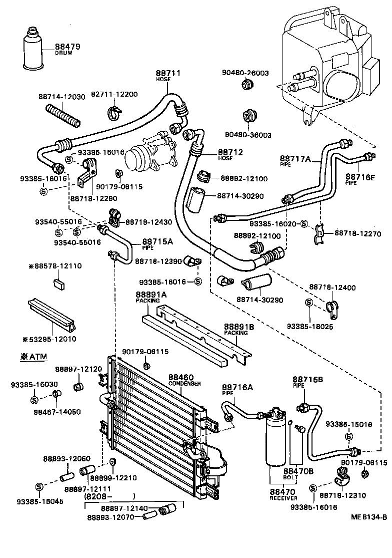  SPRINTER |  HEATING AIR CONDITIONING COOLER PIPING