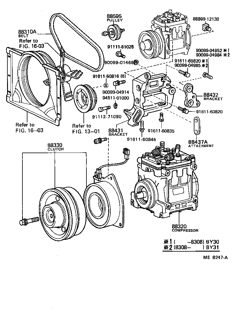  TOYOACE |  HEATING AIR CONDITIONING COMPRESSOR