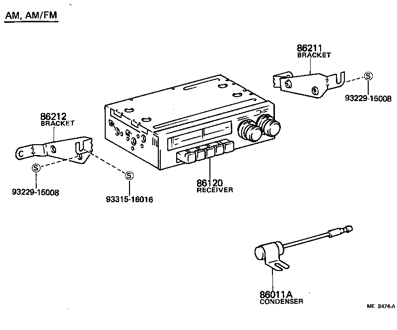  LAND CRUISER S T H T |  RADIO RECEIVER AMPLIFIER CONDENSER