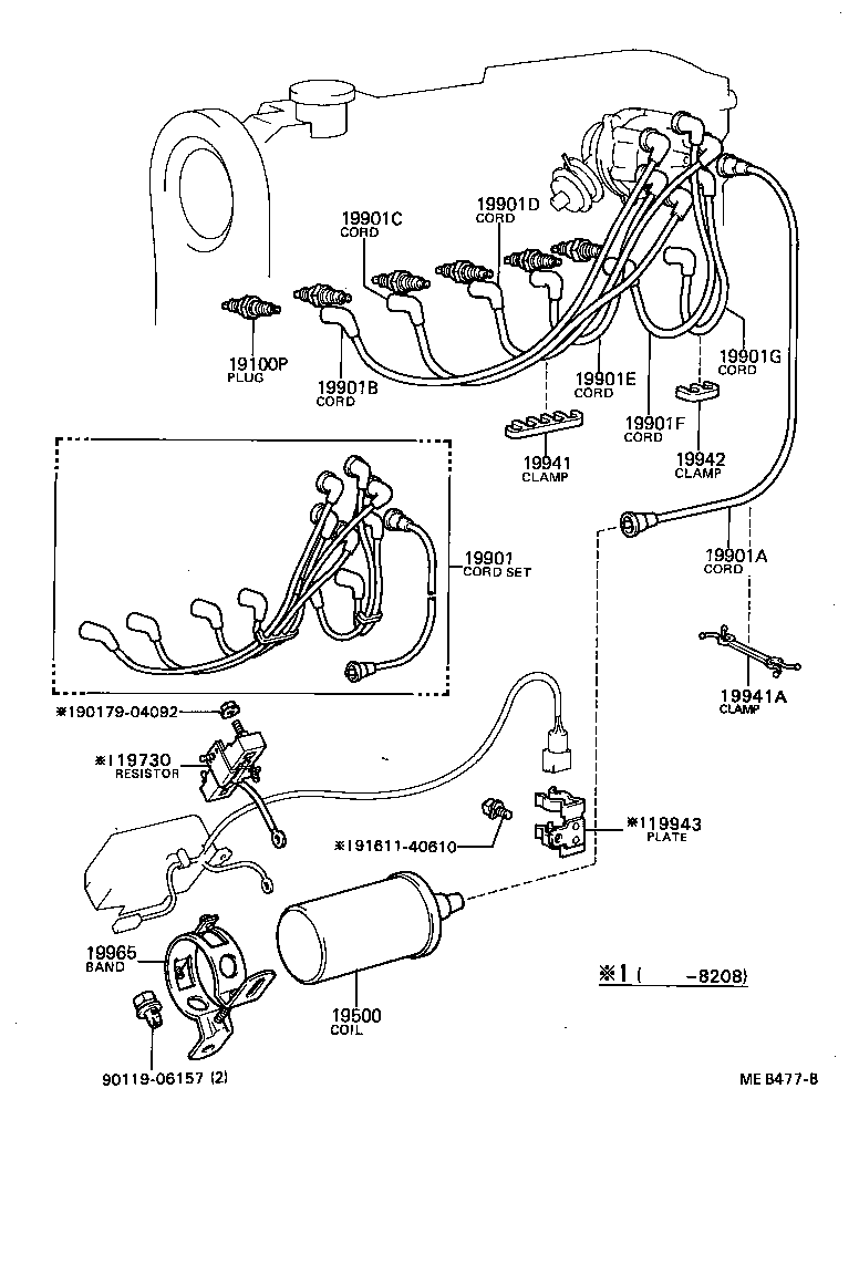  MARK 2 |  IGNITION COIL SPARK PLUG
