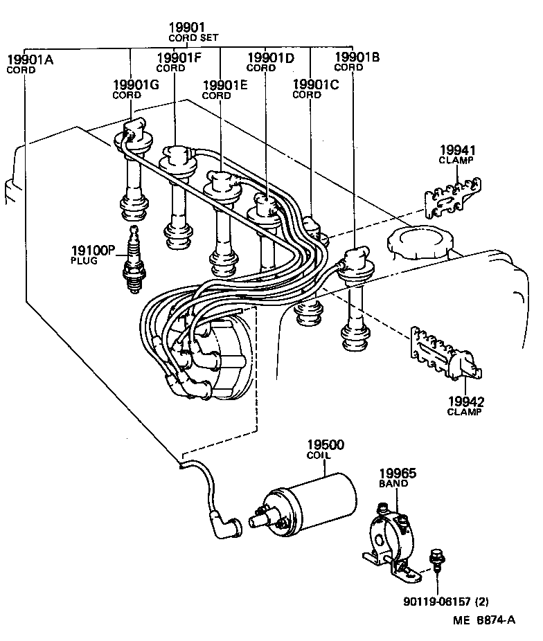  CELICA |  IGNITION COIL SPARK PLUG