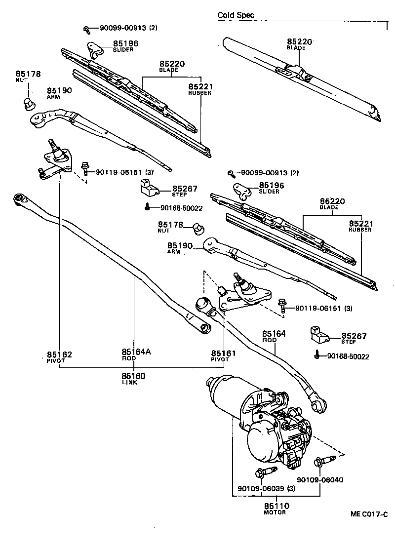  MARK 2 |  WINDSHIELD WIPER
