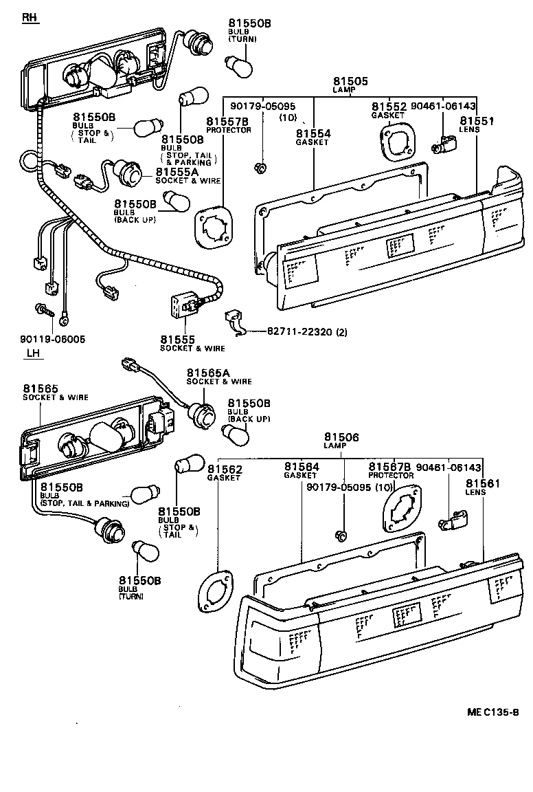  MARK 2 |  REAR COMBINATION LAMP