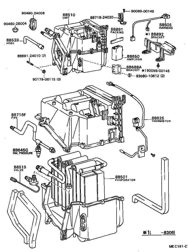  SPRINTER CARIB |  HEATING AIR CONDITIONING COOLER UNIT
