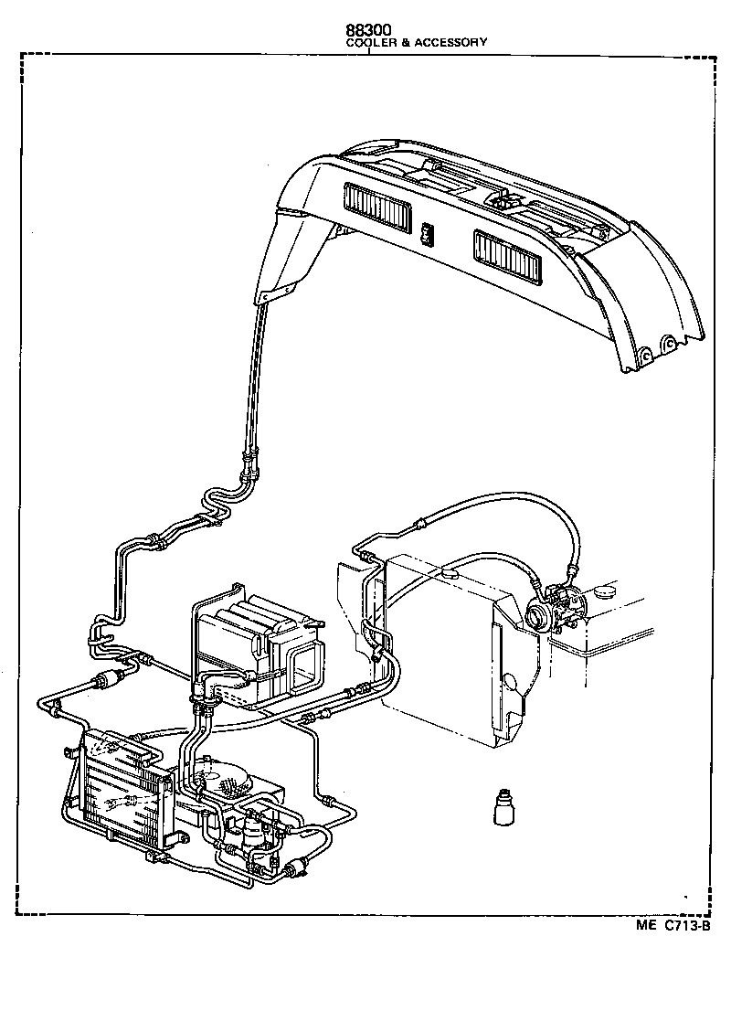  HIACE VAN WAGON |  HEATING AIR CONDITIONING SET