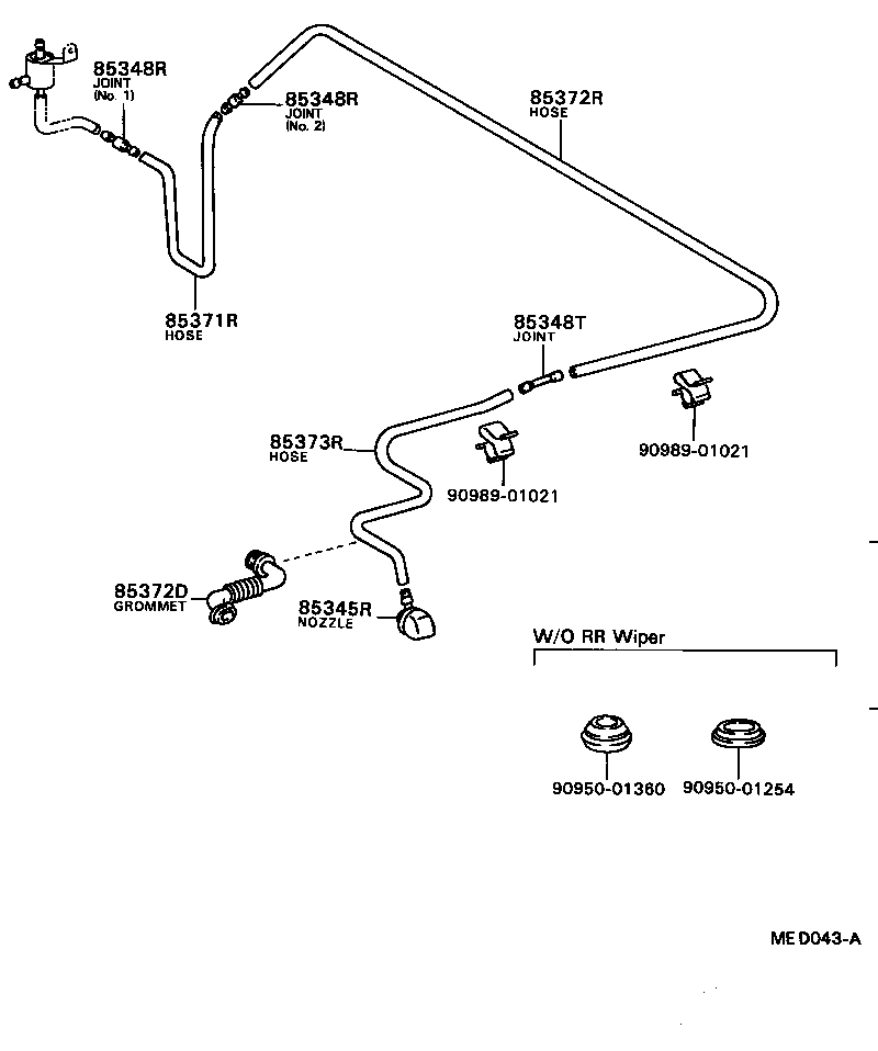  COROLLA |  REAR WASHER