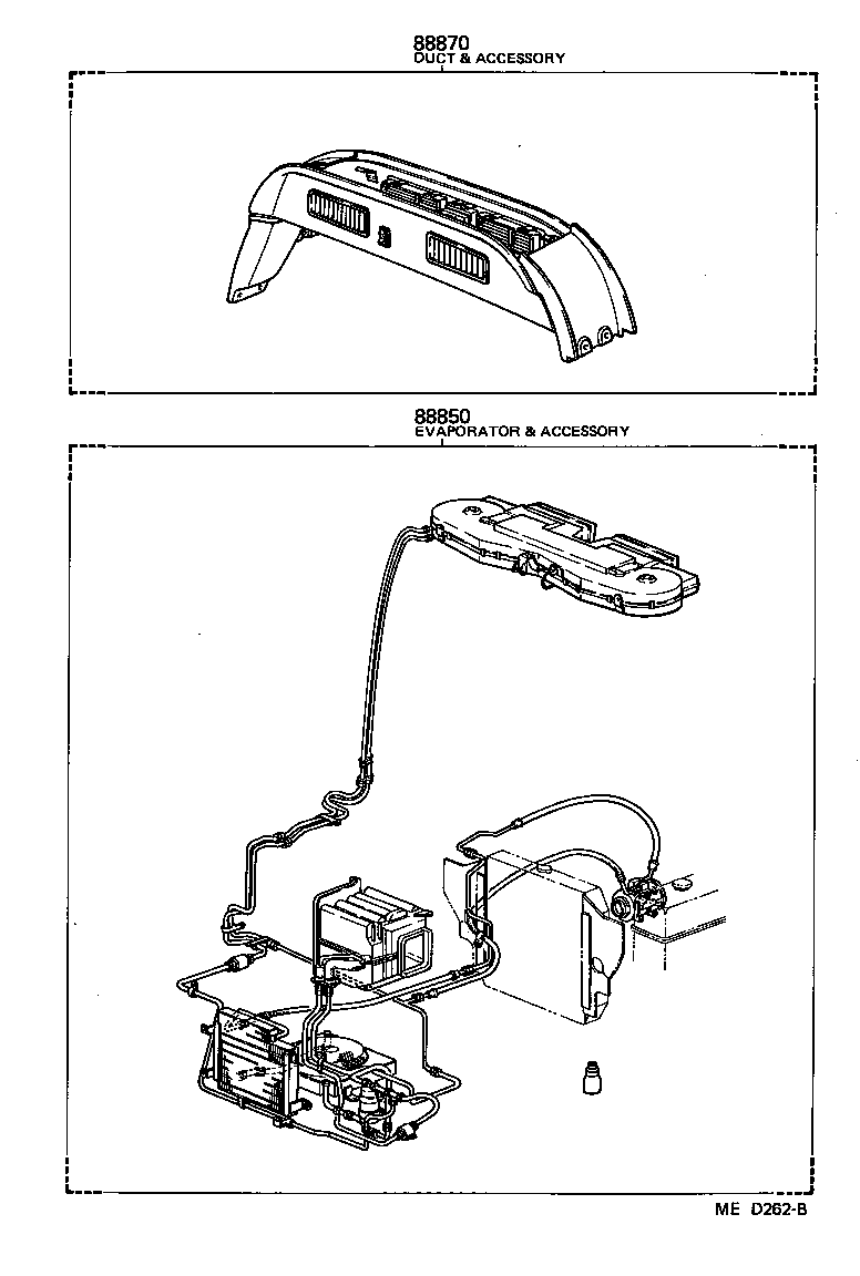  HIACE VAN WAGON |  HEATING AIR CONDITIONING SET