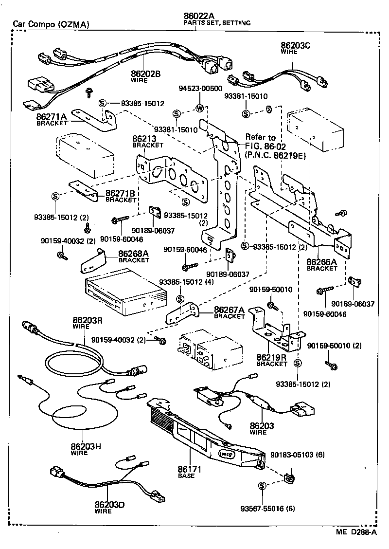  HIACE VAN WAGON |  RADIO RECEIVER AMPLIFIER CONDENSER