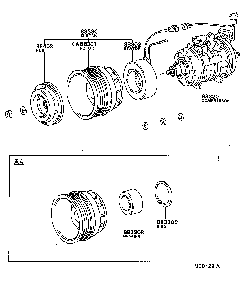  SPRINTER |  HEATING AIR CONDITIONING COMPRESSOR