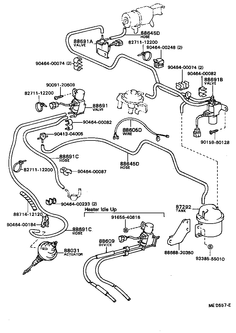  SPRINTER |  HEATING AIR CONDITIONING VACUUM PIPING