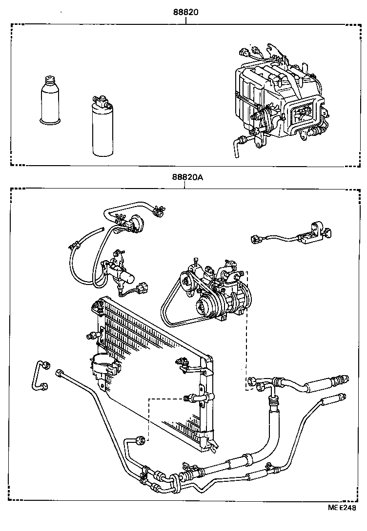  SOARER |  HEATING AIR CONDITIONING SET