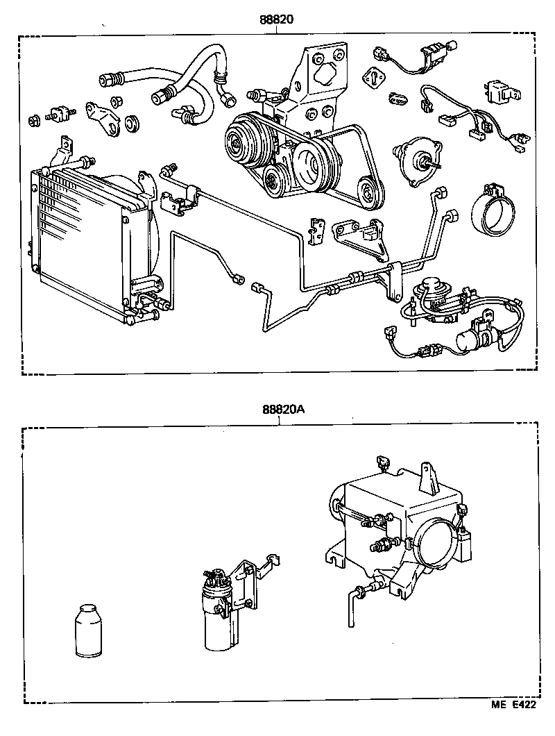  STARLET |  HEATING AIR CONDITIONING SET