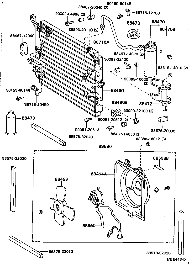  CARINA FF |  HEATING AIR CONDITIONING COOLER PIPING