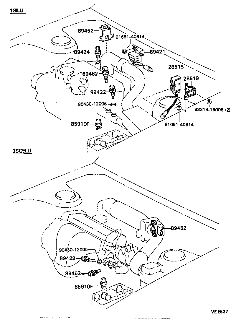  CAMRY VISTA |  ELECTRONIC FUEL INJECTION SYSTEM