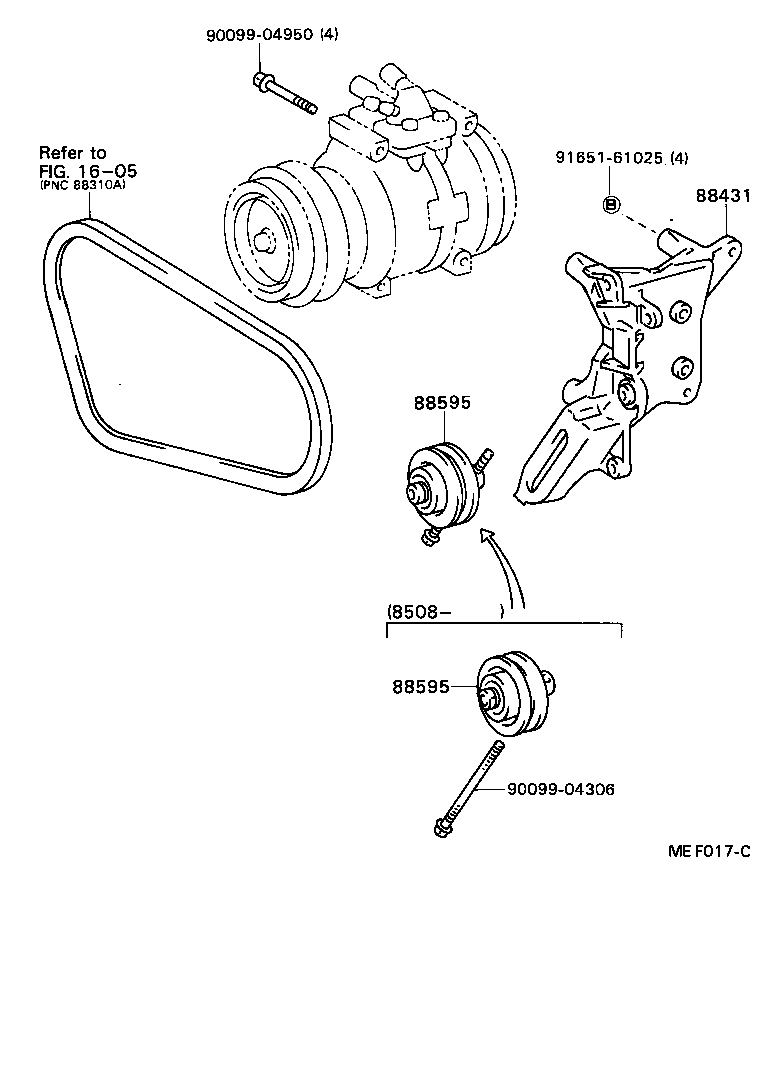  DYNA TOYOACE |  HEATING AIR CONDITIONING COMPRESSOR
