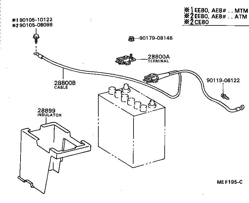  SPRINTER |  BATTERY BATTERY CABLE
