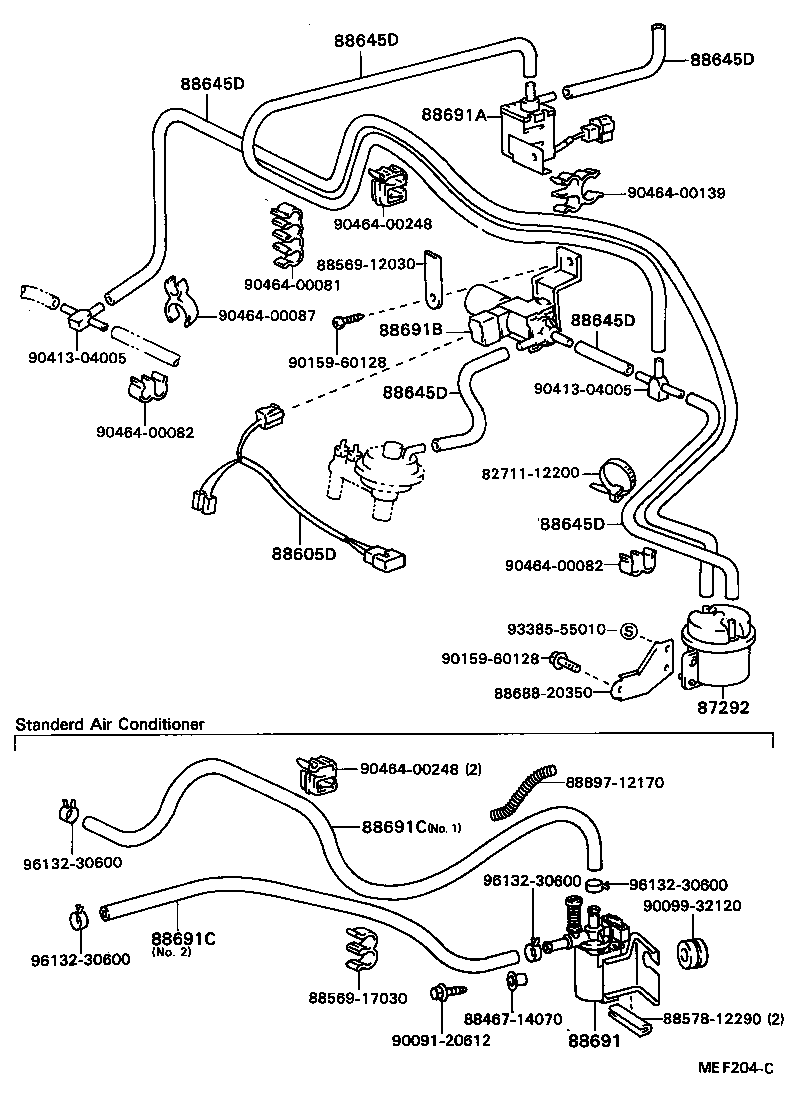  SPRINTER |  HEATING AIR CONDITIONING VACUUM PIPING
