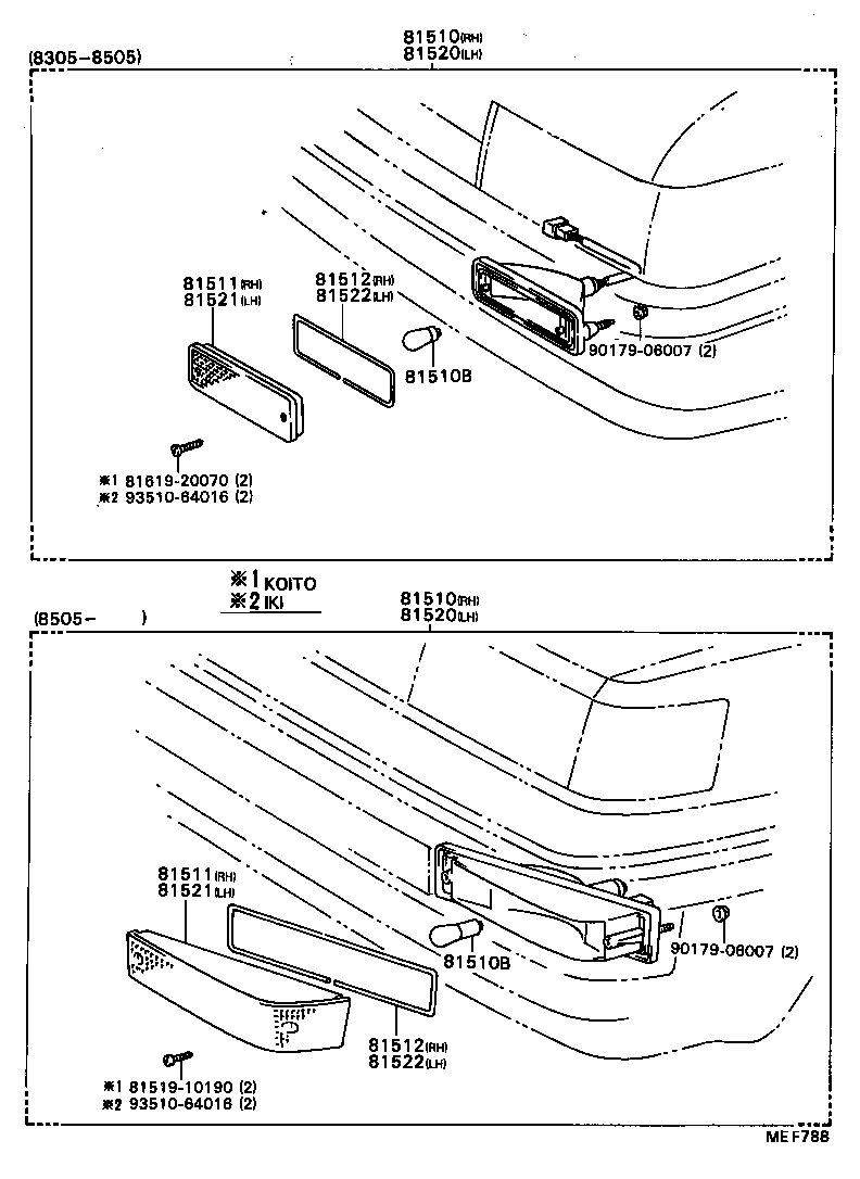  SPRINTER |  FRONT TURN SIGNAL LAMP