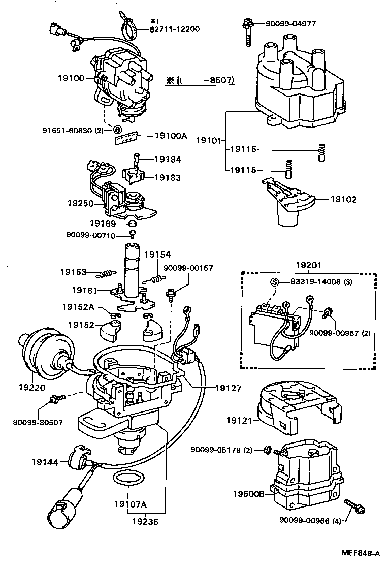  COROLLA |  DISTRIBUTOR