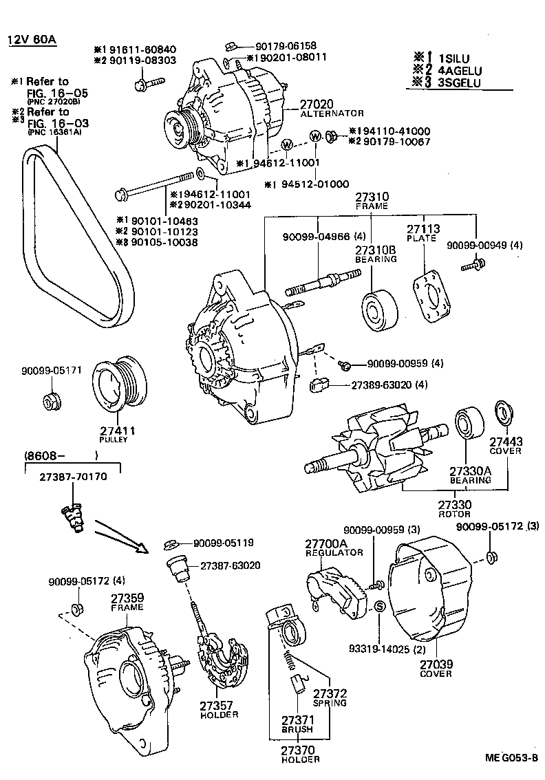  CELICA |  ALTERNATOR