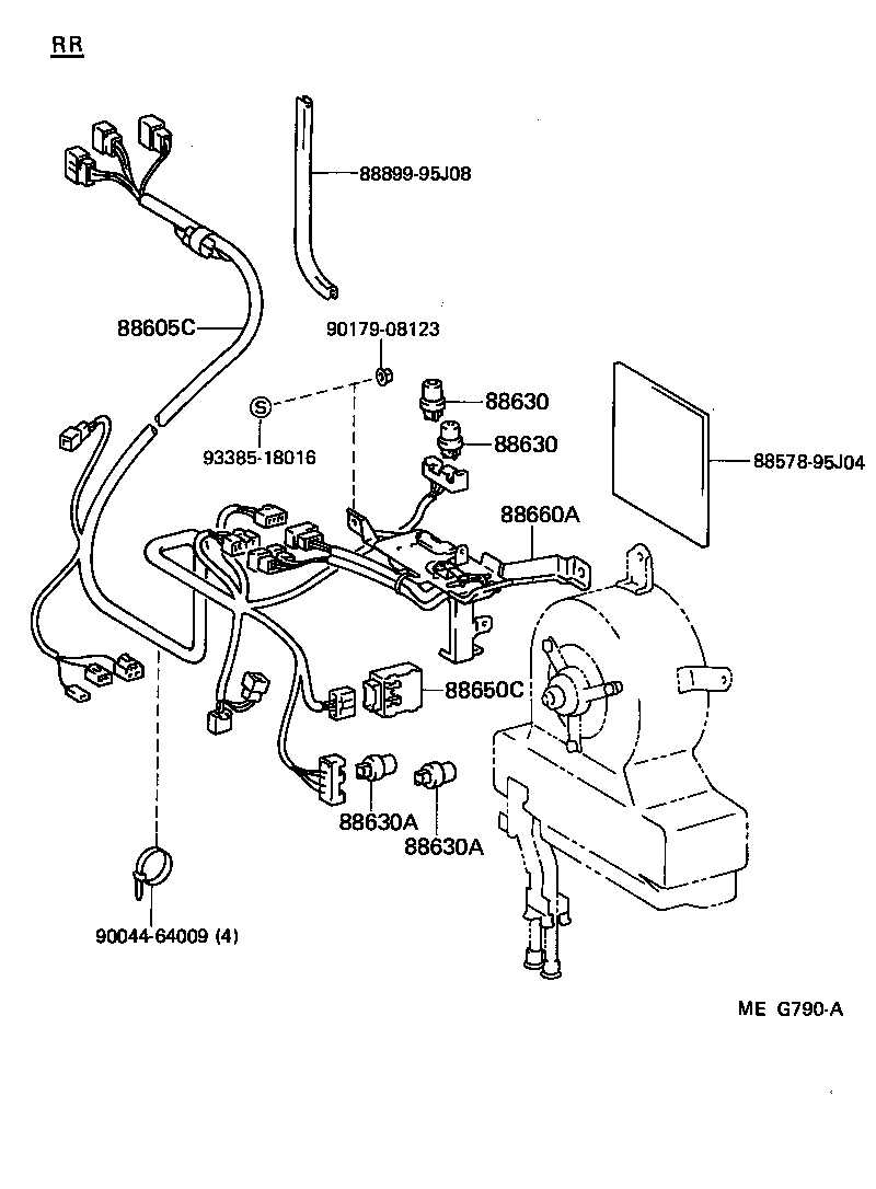  HIACE VAN WAGON |  HEATING AIR CONDITIONING COOLER UNIT