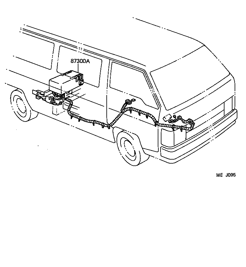  HIACE VAN WAGON |  HEATING AIR CONDITIONING SET