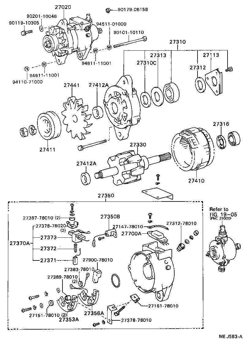  DYNA TOYOACE |  ALTERNATOR