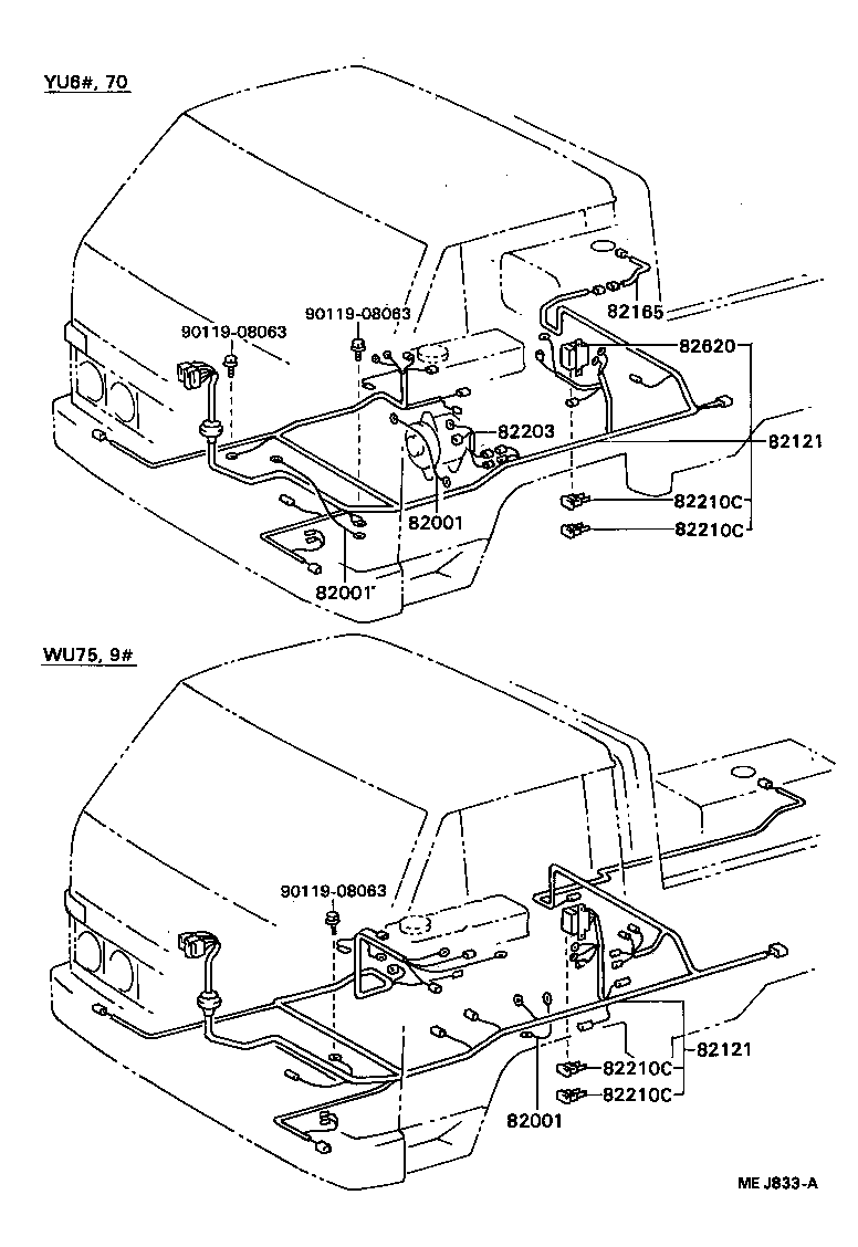  DYNA TOYOACE |  WIRING CLAMP