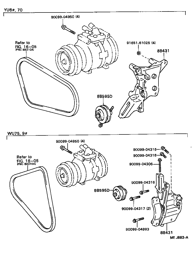  DYNA TOYOACE |  HEATING AIR CONDITIONING COMPRESSOR