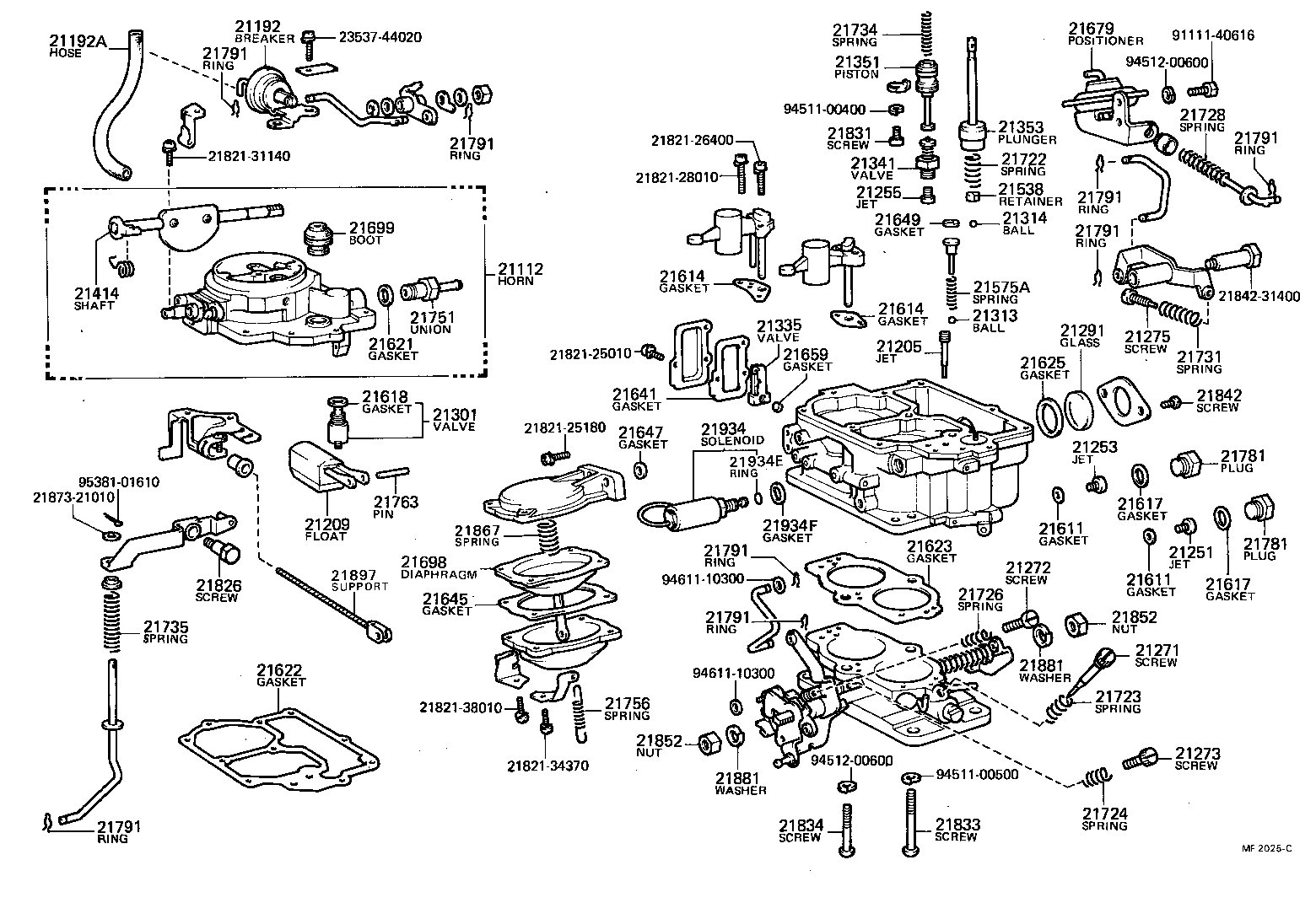  TOWN MASTERACE V WG |  CARBURETOR