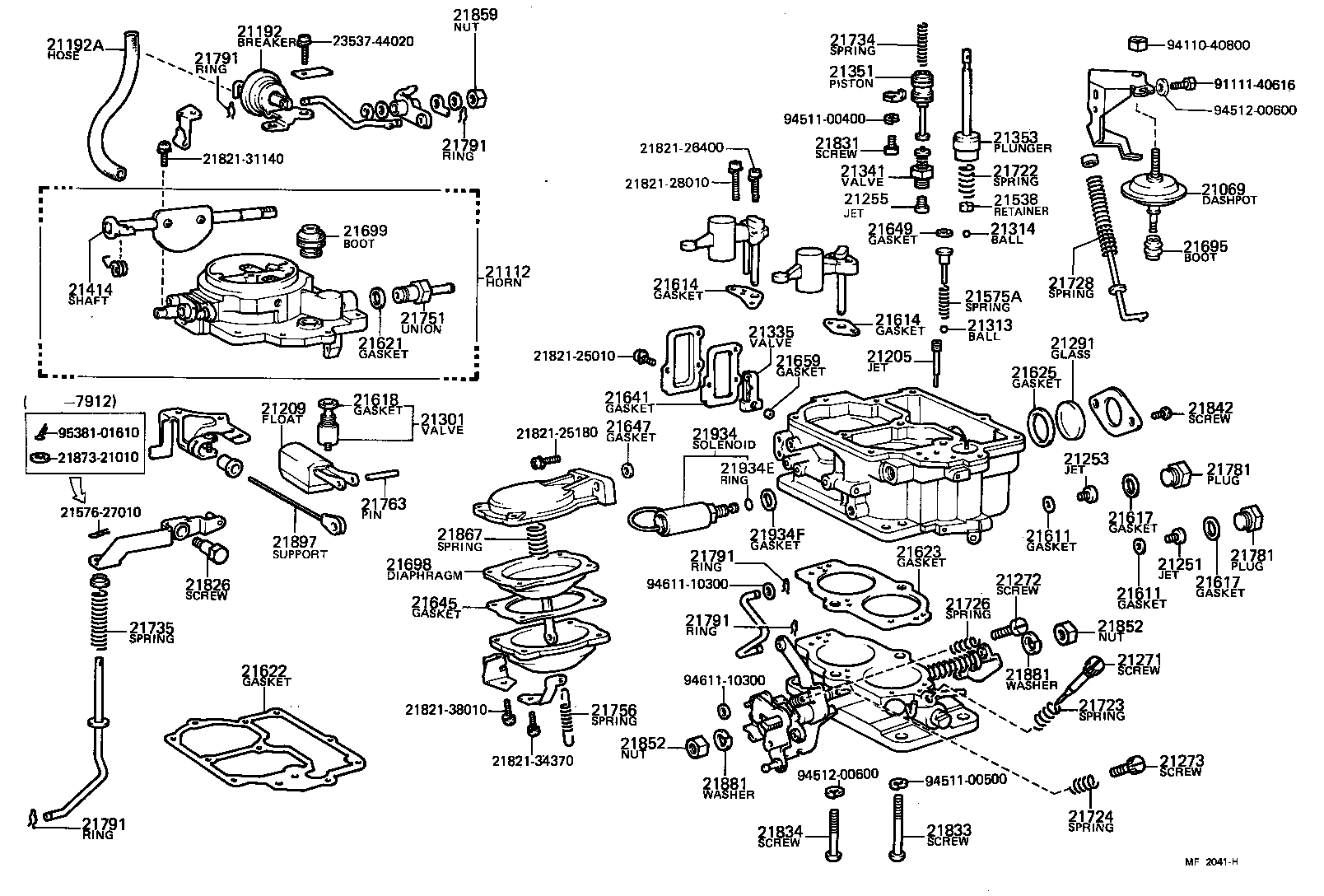  TOYOACE |  CARBURETOR