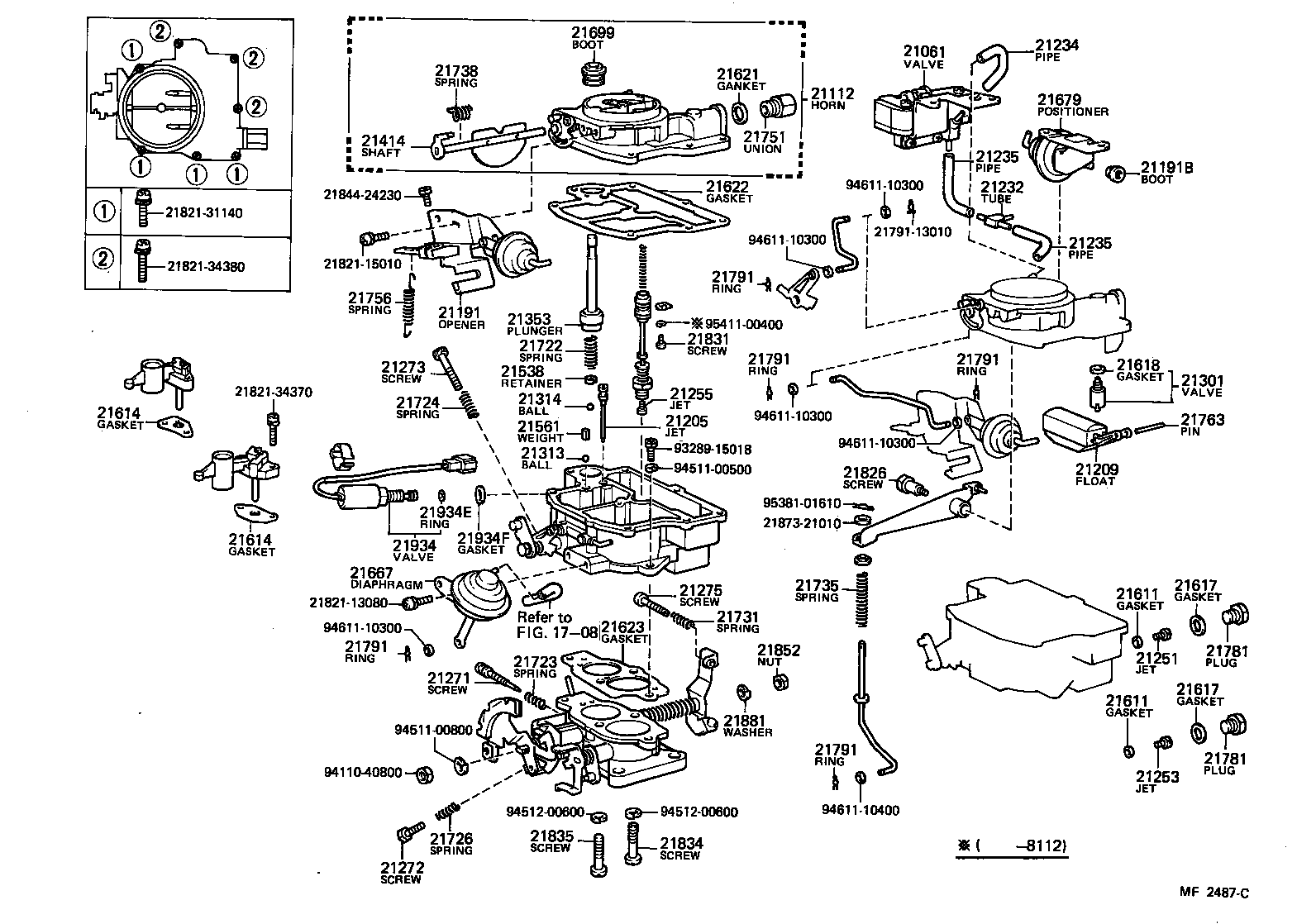  STARLET |  CARBURETOR