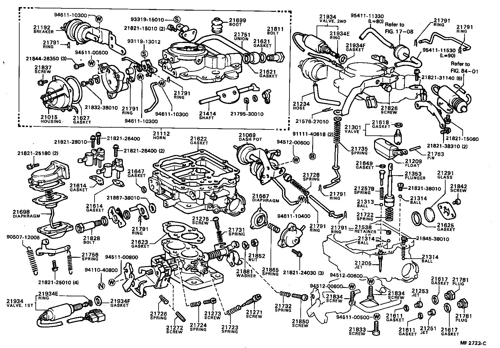  COROLLA |  CARBURETOR