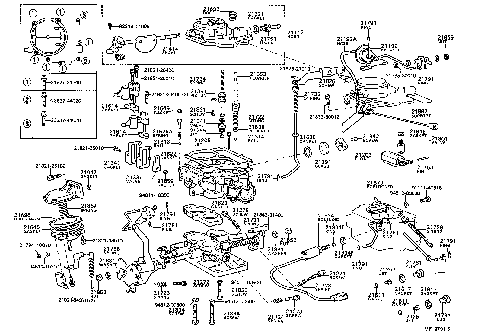  TOYOACE |  CARBURETOR