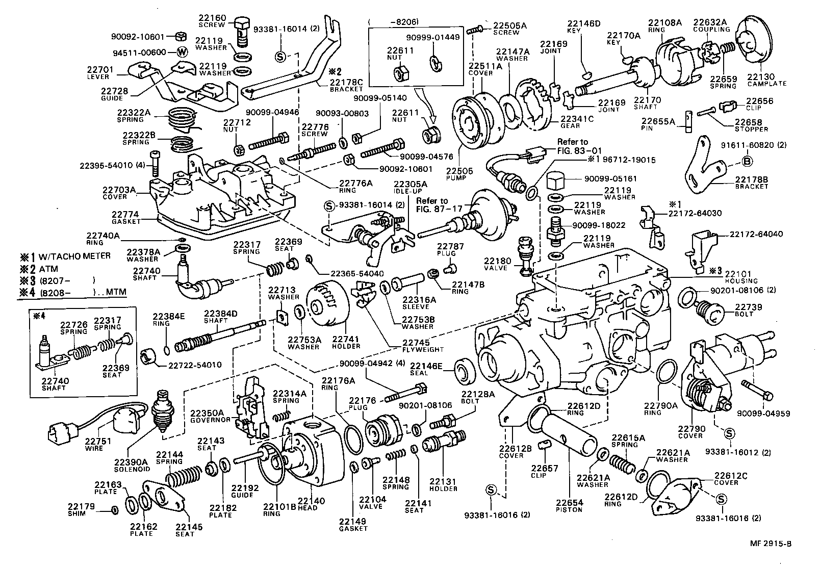  SPRINTER |  INJECTION PUMP BODY