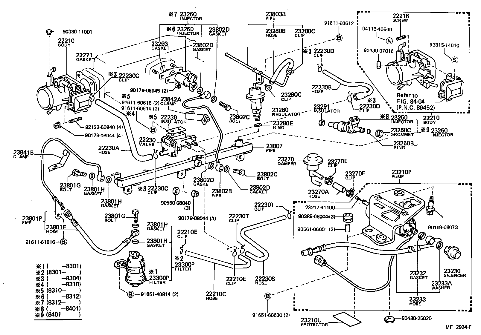  STARLET |  FUEL INJECTION SYSTEM