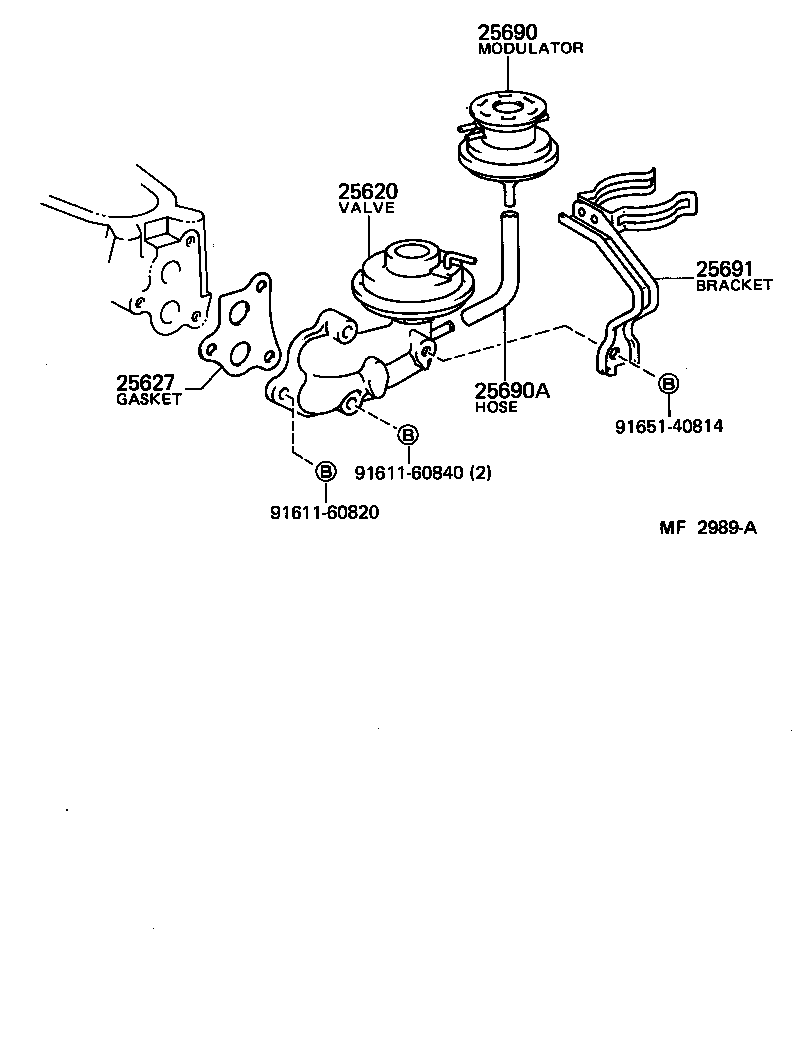  HIACE VAN WAGON |  EXHAUST GAS RECIRCULATION SYSTEM