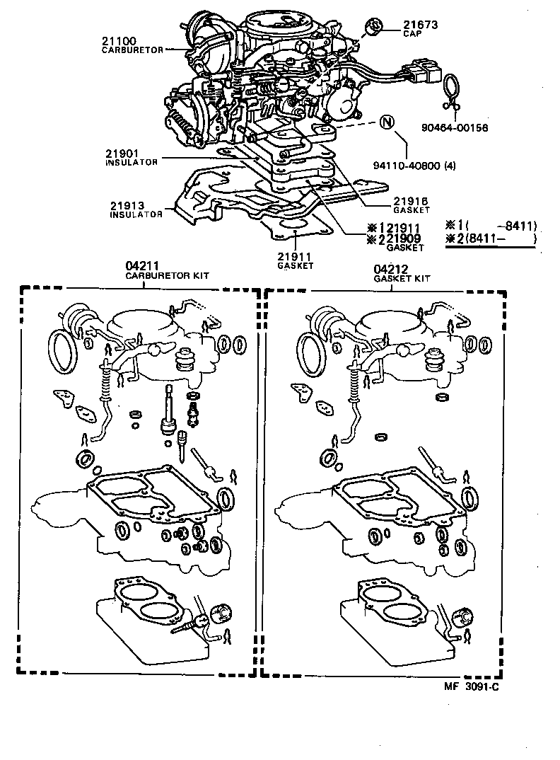  SPRINTER |  CARBURETOR ASSEMBLY