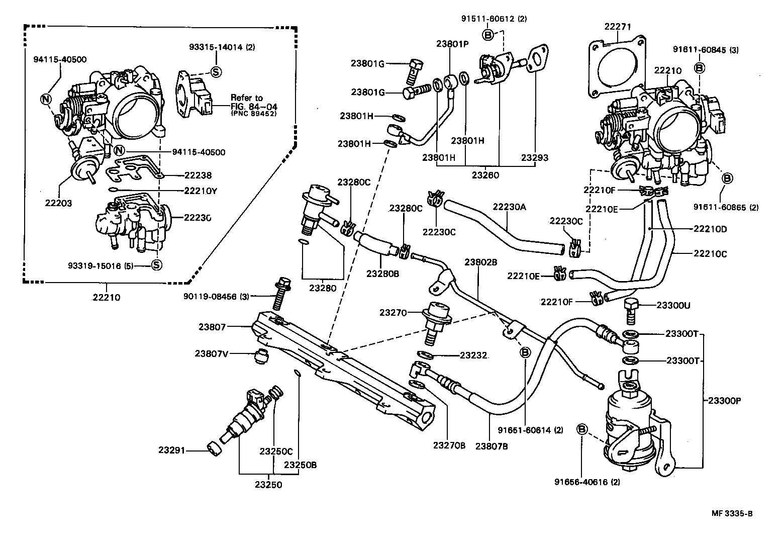  CAMRY VISTA |  FUEL INJECTION SYSTEM
