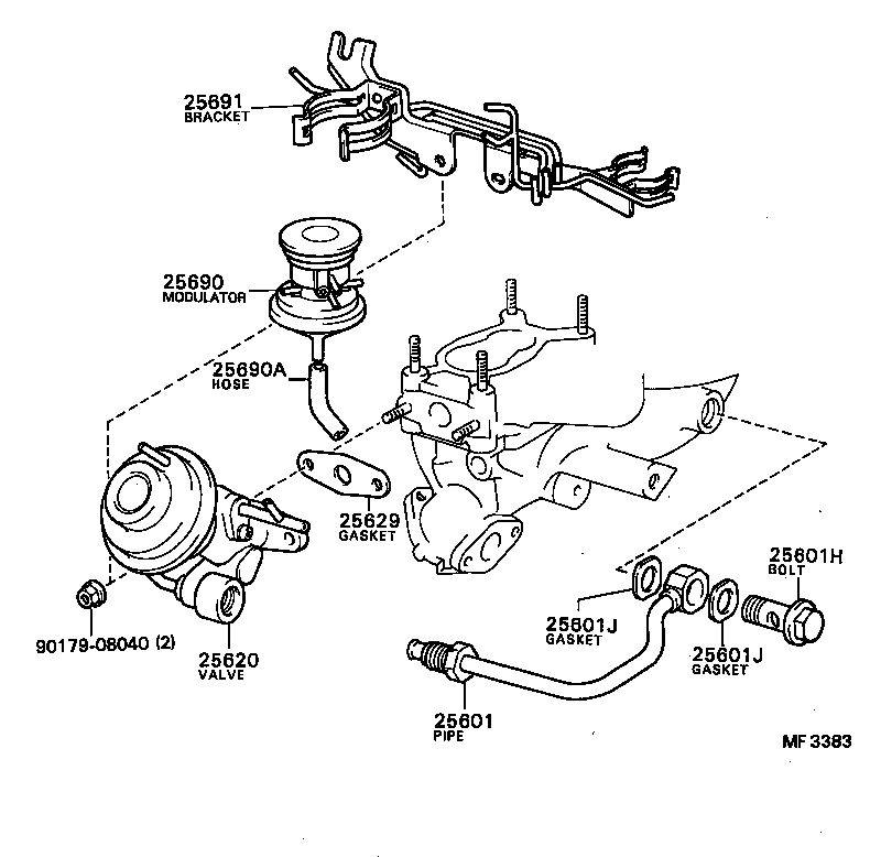  SPRINTER CARIB |  EXHAUST GAS RECIRCULATION SYSTEM